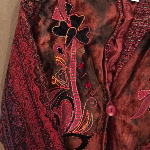 NWT Blazer Size Medium Flashback Couture - Picture 4 of 5